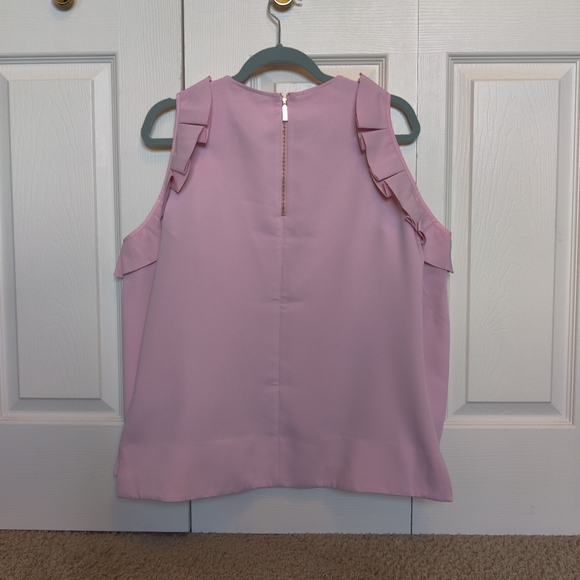 NEW Ted Baker Cold Shoulder Ruffle Top - Picture 9 of 11